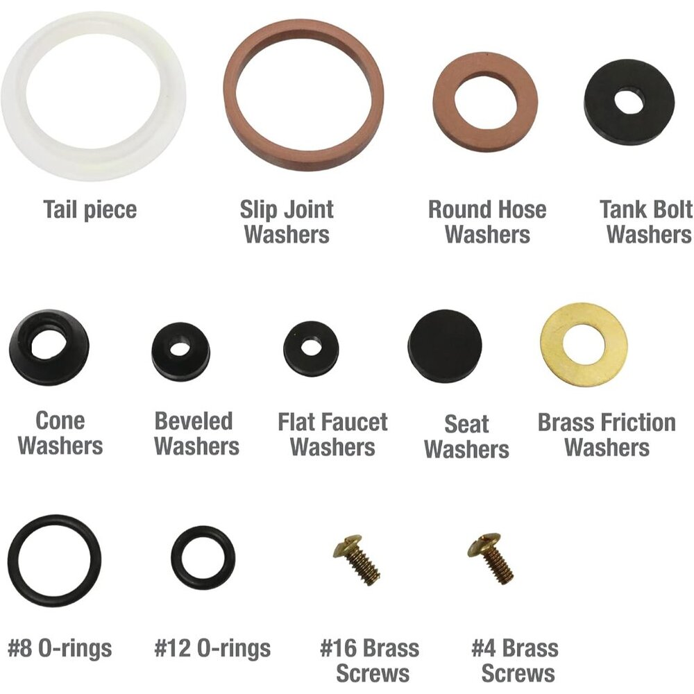 80817 Home Washer Assortment, 42-Piece - Picture 4 of 6
